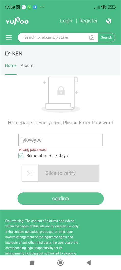 ly ken yupoo password.